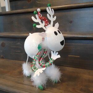 Fuzzy Slippers Reindeer